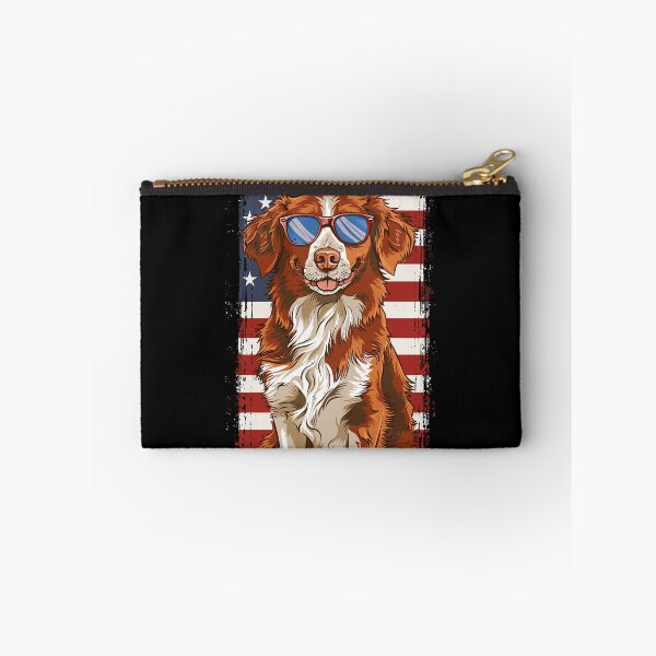Item preview, Funny Nova Scotia Duck Tolling Retriever Toller 4th July USA Flag America Mom Dad Kids designed and sold by rafaeltto.