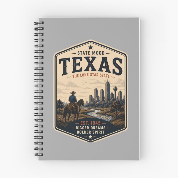 Item preview, Vintage Texas Cowboy Skyline Retro Design designed and sold by StateMoodDesigns.