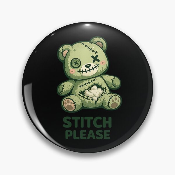 Item preview, Stitch Please — Zombie Teddy Bear designed and sold by DreamMachine69.