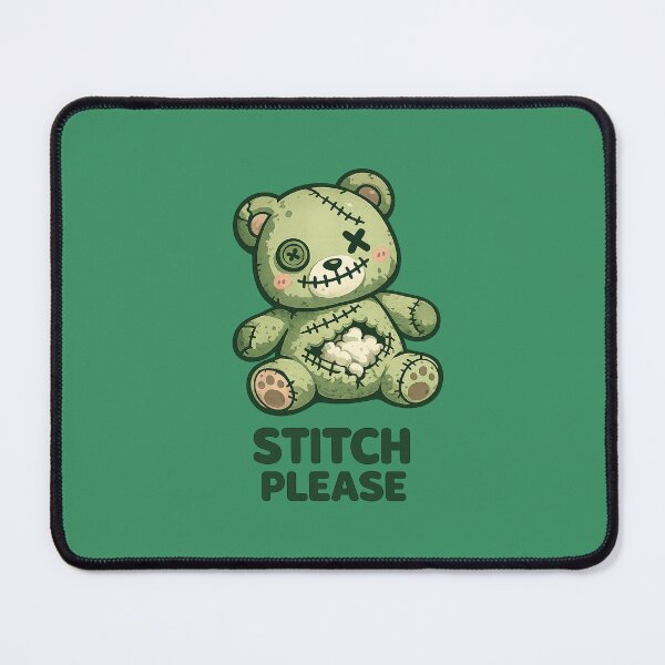Item preview, Stitch Please — Zombie Teddy Bear designed and sold by DreamMachine69.