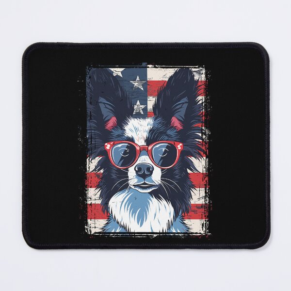 Item preview, Funny Papillon 4th July USA Flag America Mom Dad Kids designed and sold by rafaeltto.