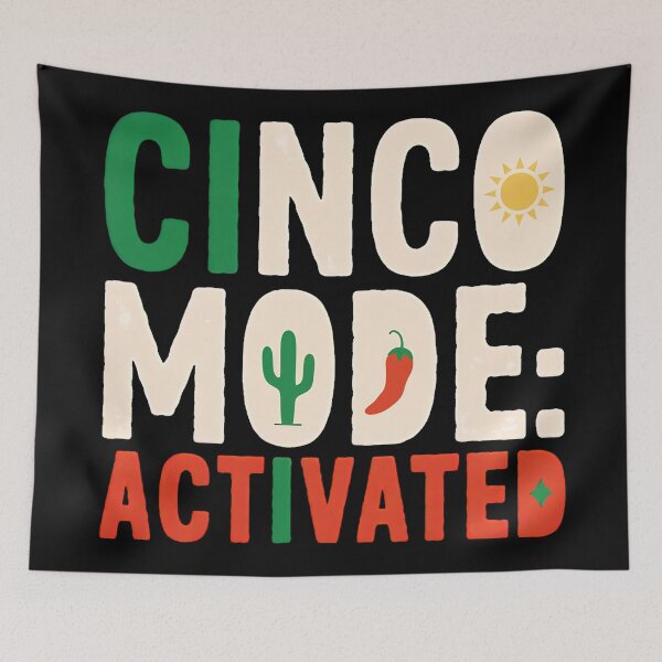 Item preview, Retro Cinco Mode Activated Vintage Mexican Fiesta Aesthetic designed and sold by Majnon8bp.