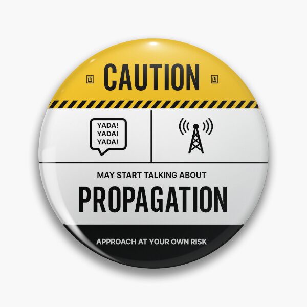 Item preview, Caution May Start Talking About Propagation designed and sold by Uppercase Tees.