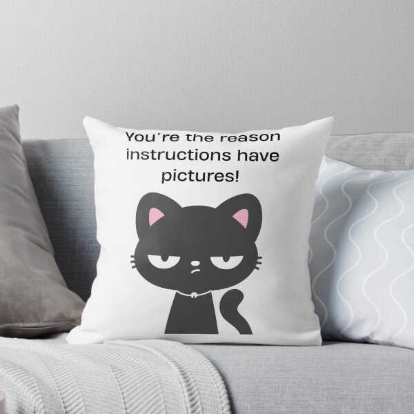 Item preview, Sarcastic Cat Attitude designed and sold by ValsCrazyCats.