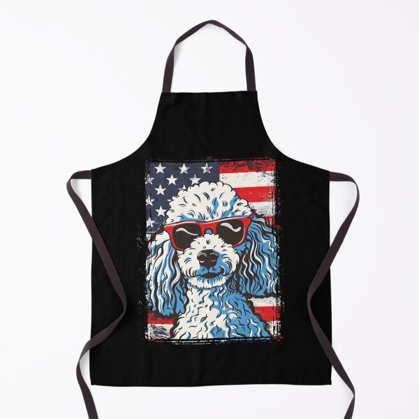 Item preview, Funny Poodle 4th July USA Flag America Mom Dad Kids designed and sold by rafaeltto.