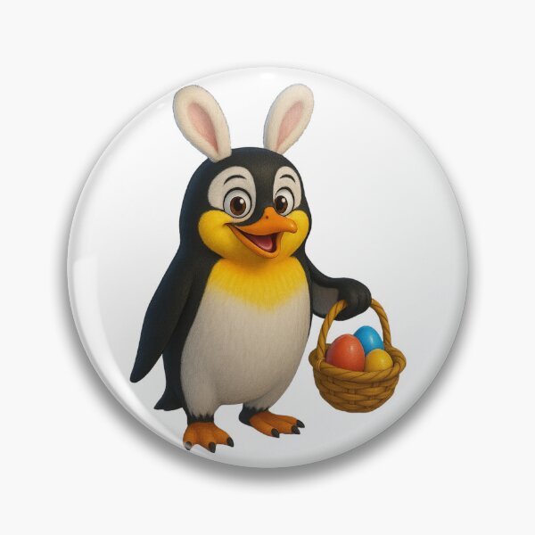 Item preview, Easter King Penguin designed and sold by Sillytoe.
