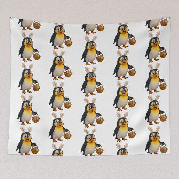 Item preview, Easter King Penguin designed and sold by Sillytoe.