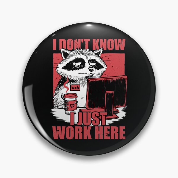 Item preview, Raccoon Tired Work designed and sold by Studio Mootant.