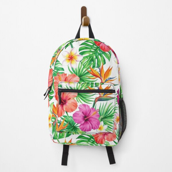 Item preview, Tropical Watercolor Hibiscus Botanical Floral Pattern designed and sold by Inkworksbyshery.