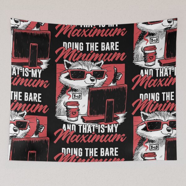 Item preview, Raccoon Minimum Work designed and sold by Studio Mootant.