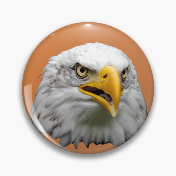 Item preview, Bald eagle illustration designed and sold by Creative Visualize.