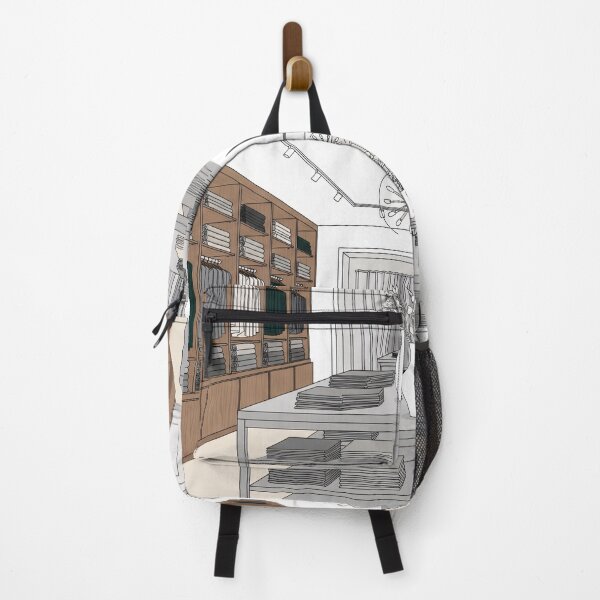 Item preview, Minimalist Boutique Interior Line Art Scene designed and sold by PixorStudio.
