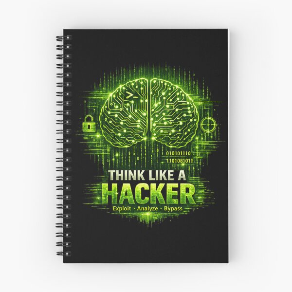 Item preview, Think Like a Hacker designed and sold by M4K3RB0T.