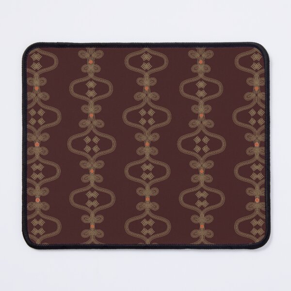 Item preview, Retro dark Auburn and Orange Wallpaper designed and sold by jehb.creative.