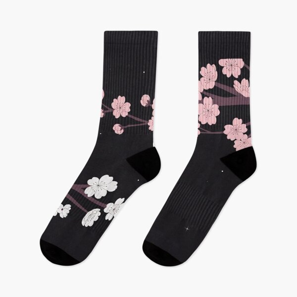 Item preview, Cherry Blossoms Under Starry Night designed and sold by PixorStudio.