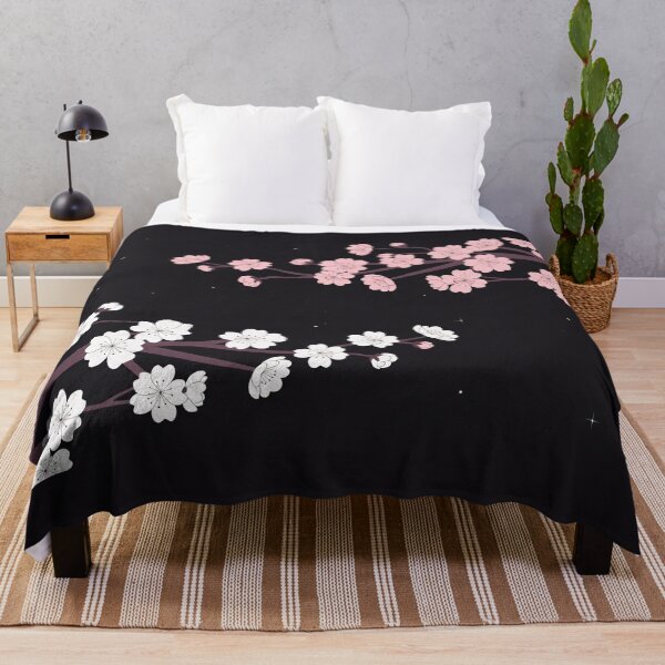 Item preview, Cherry Blossoms Under Starry Night designed and sold by PixorStudio.