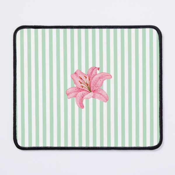 Item preview, Lily Striped Botanical Pattern designed and sold by Islabonita..