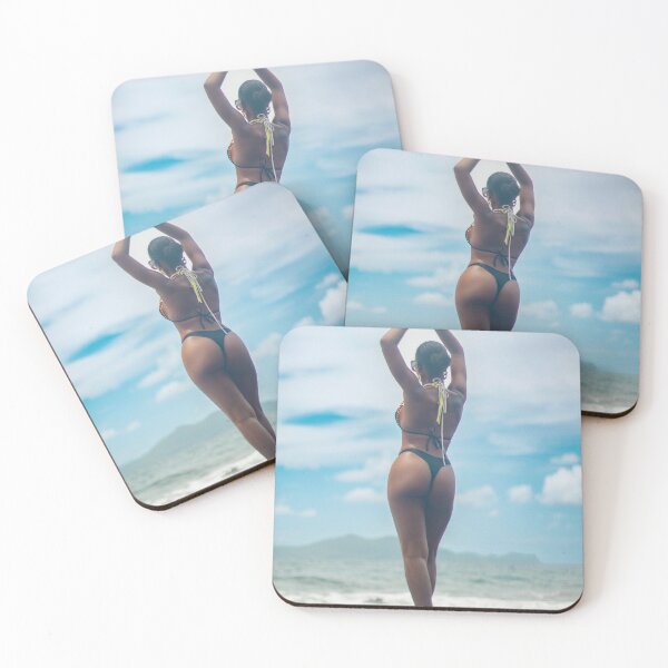 Item preview, Tropical Bikini Beach Wall Art | Feminine Summer Silhouette | Coastal Ocean Decor designed and sold by TedKentPhoto.