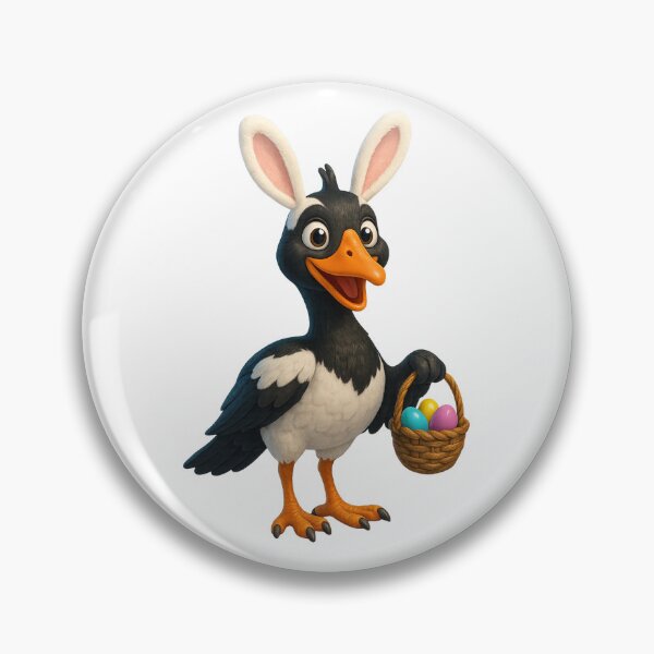 Item preview, Easter Magpie Goose designed and sold by Sillytoe.