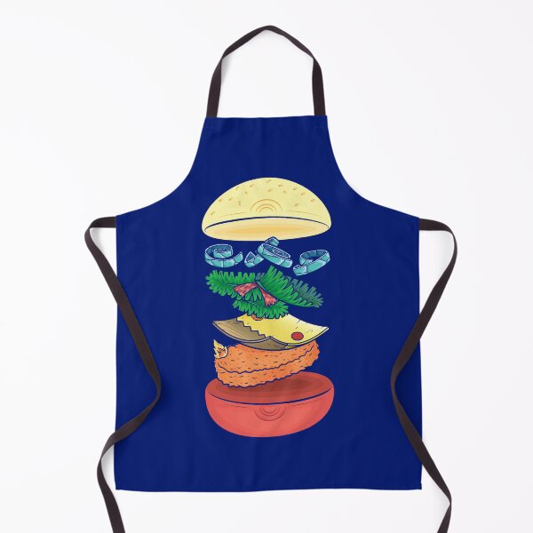 Item preview, The Four Elements Burger designed and sold by Mapache Mutante.