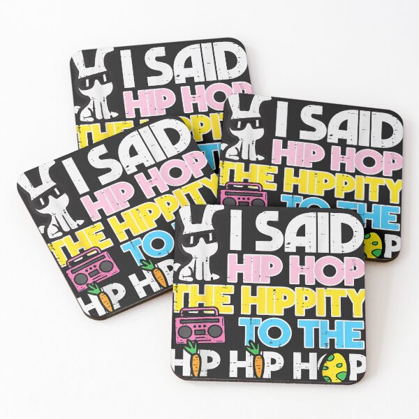 Item preview, Hip Hop Hippity Easter Bunny Funny Women Girls Kids Toddler designed and sold by vivavu1984.