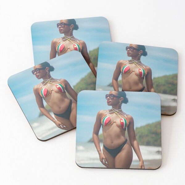 Item preview, Tropical Bikini Beach Wall Art | Feminine Summer Silhouette | Coastal Ocean Decor designed and sold by TedKentPhoto.