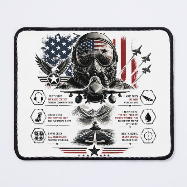 Item preview, Gift for American Fighter Pilot  designed and sold by Combat Skies.