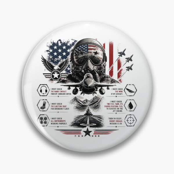 Item preview, Gift for American Fighter Pilot  designed and sold by Combat Skies.