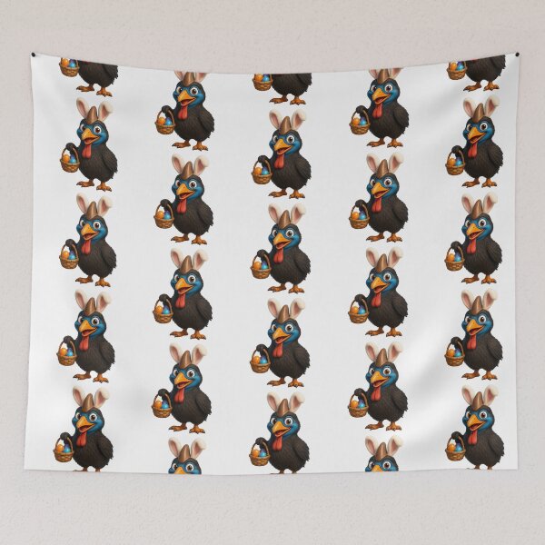 Item preview, Easter Northern Cassowary designed and sold by Sillytoe.
