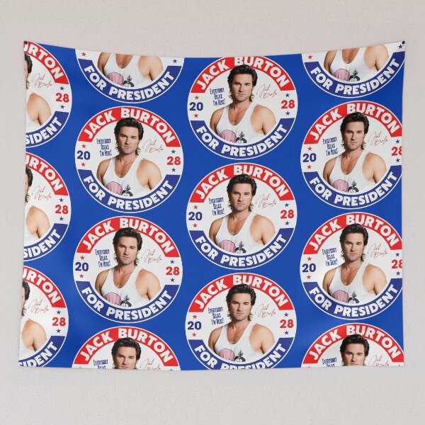 Item preview, Jack Burton For President 2028 - Big Trouble In Little China designed and sold by darklordpug.