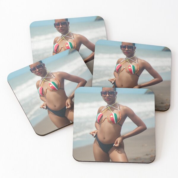 Item preview, Tropical Bikini Beach Wall Art | Feminine Summer Silhouette | Coastal Ocean Decor designed and sold by TedKentPhoto.