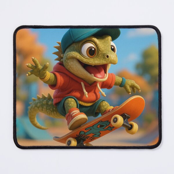 Item preview, Skater Tuatara Reptile designed and sold by Sillytoe.