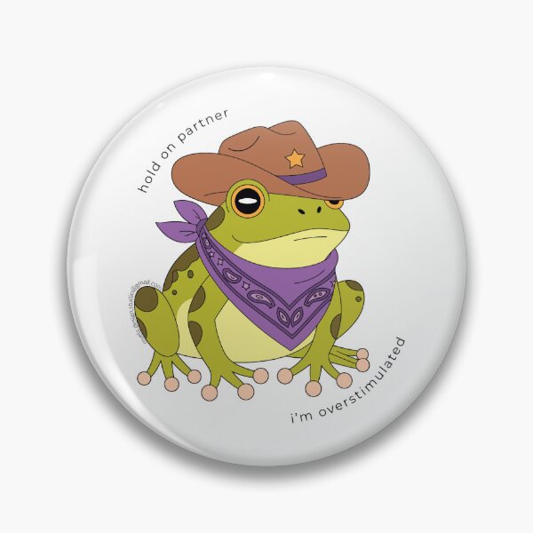 Item preview, Overstimulated Cowboy Frog designed and sold by MV-DesignStudio.