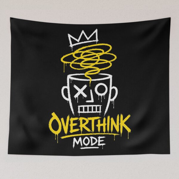 Item preview, Overthink Mode Mind Spiral Graphic designed and sold by Creative_Canvas.