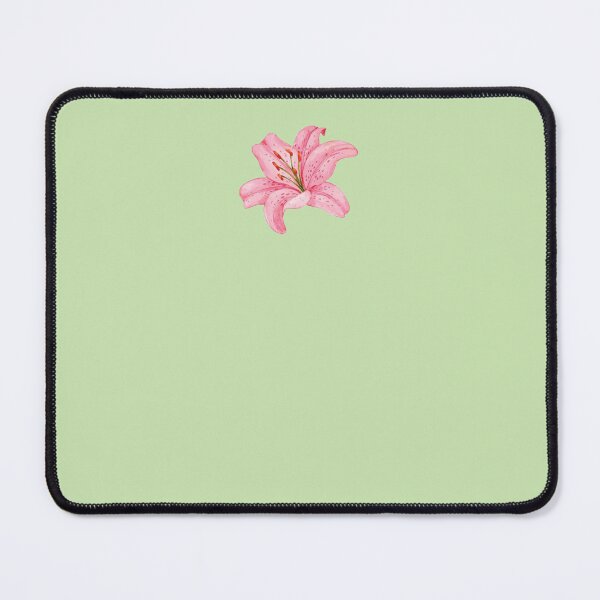 Item preview, Pink Lily on Green Botanical Aesthetic designed and sold by Islabonita..