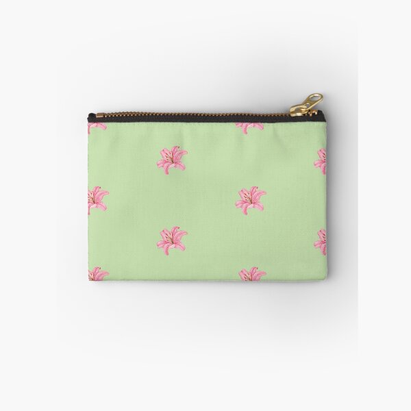 Item preview, Pink Lily on Green Botanical Aesthetic designed and sold by Islabonita..