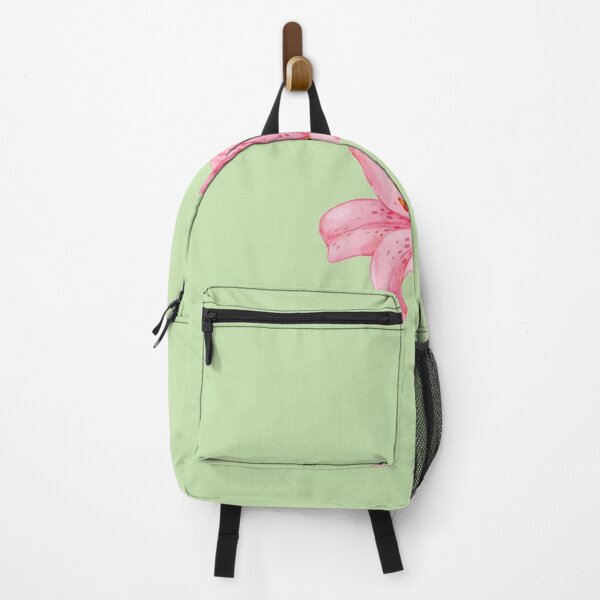 Item preview, Pink Lily on Green Botanical Aesthetic designed and sold by Islabonita..