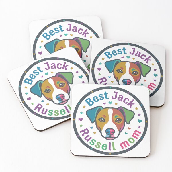 Item preview, Best Jack Russell Mom Colorful designed and sold by Prints by Mat.