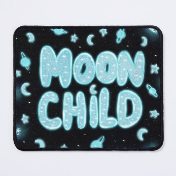 Item preview, Moon Child | Handpainted & Digital Nursery Art designed and sold by DianaoftheDreamt.
