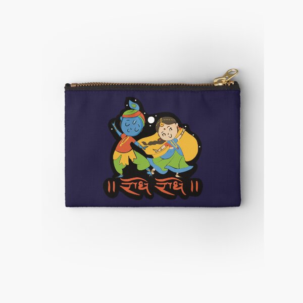 Item preview, Radhe Radhe | Hindi Greeting | Cute| Radha Krishna art designed and sold by geetasadashivan.