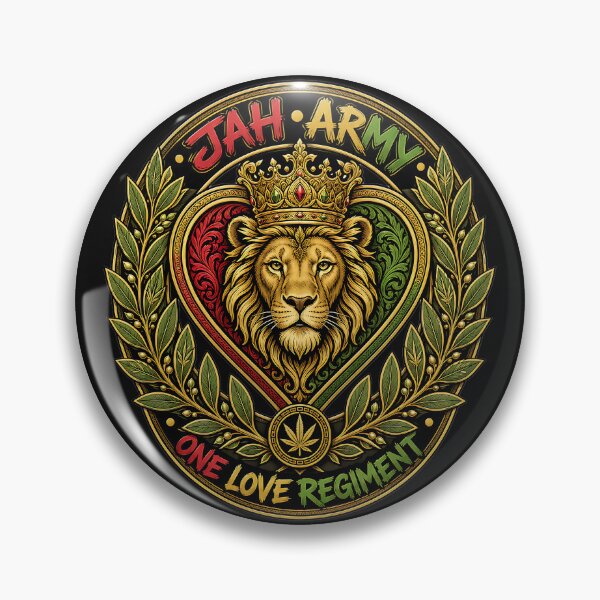 Item preview, JAH ARMY: ONE LOVE REGIMENT designed and sold by SavvyEarth.