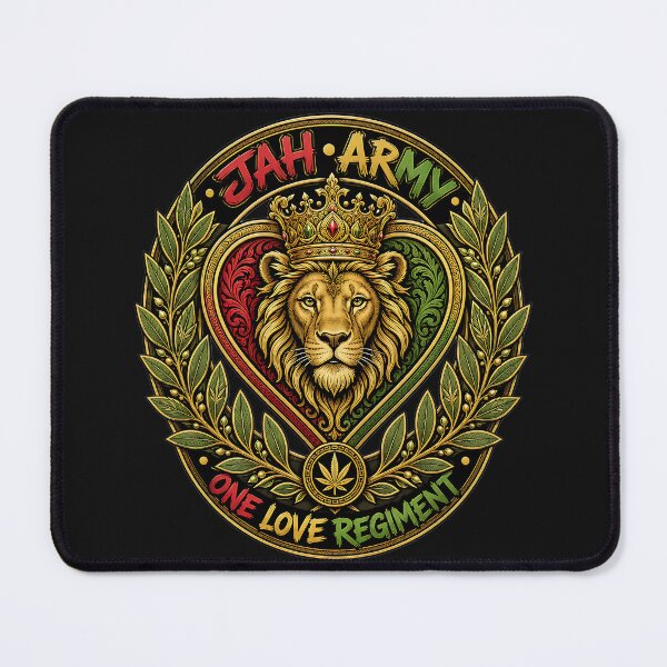 Item preview, JAH ARMY: ONE LOVE REGIMENT designed and sold by SavvyEarth.