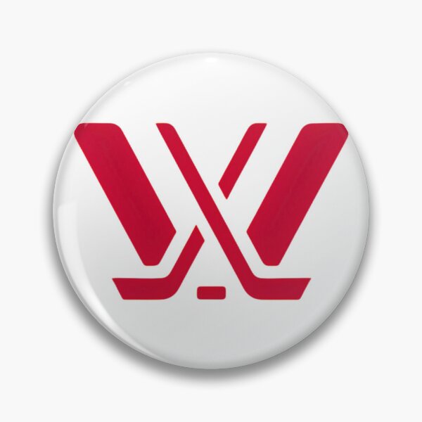 Aperçu de l'œuvre Logo PWHL - Rouge créée et vendue par Skeleton Hockey Department .