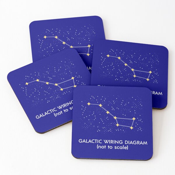 Item preview, Galactic Wiring Diagram | NTS | Electrical Engineering | Science | Humor designed and sold by geetasadashivan.