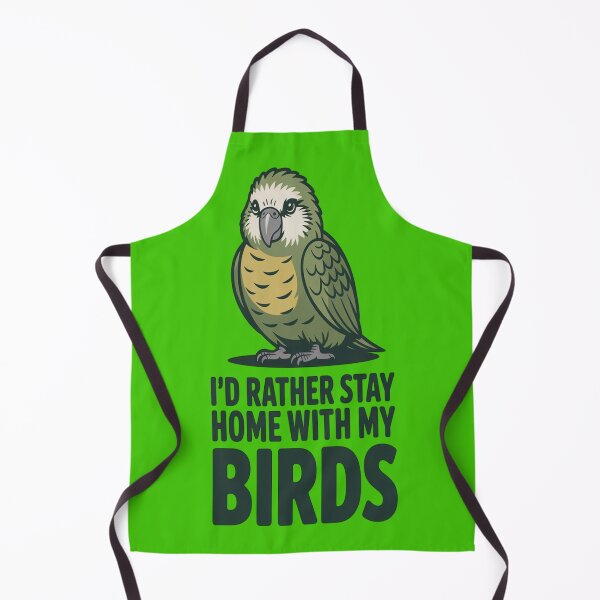Item preview, Kakapo Parrot — I'd Rather Stay Home With My Birds | Exotic Bird Tee designed and sold by Max Store.