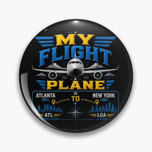 Item preview, My Flight Plane Atlanta to New York designed and sold by Combat Skies.