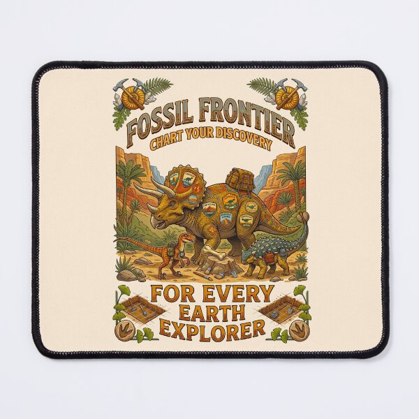Item preview, Triceratops Carrying Supplies Fossil Frontier Explorer designed and sold by TeeARTHY.