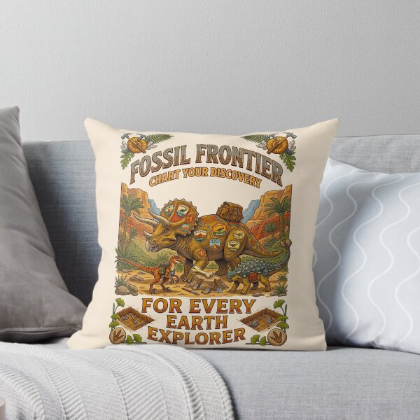 Item preview, Triceratops Carrying Supplies Fossil Frontier Explorer designed and sold by TeeARTHY.