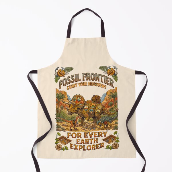 Item preview, Triceratops Carrying Supplies Fossil Frontier Explorer designed and sold by TeeARTHY.