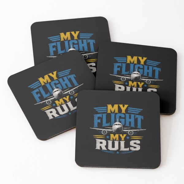 Item preview, My Flight My Rules – Aviation Quote Design designed and sold by Combat Skies.
